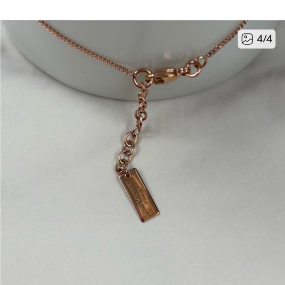 Yves Saint Laurent Rose Gold Cassandre Logo Bracelet - Picture 4 of 4